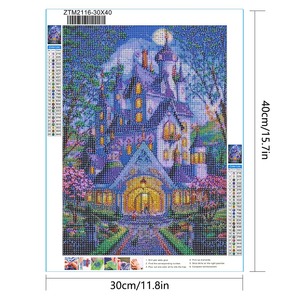 <span class=keywords><strong>Kit</strong></span> <span class=keywords><strong>de</strong></span> <span class=keywords><strong>peinture</strong></span> diamant rond <span class=keywords><strong>de</strong></span> grande taille <span class=keywords><strong>kit</strong></span> d'art diamant 5D artisanat <span class=keywords><strong>débutant</strong></span> belle maison bricolage décoration murale cadeau - Product Image 1