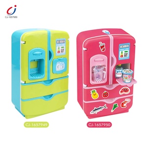 <span class=keywords><strong>Giocattolo</strong></span> Frigorifero per Bambini, Gioco di Ruolo per la Spesa, Frigorifero Educativo in Plastica a Doppia Porta - Product Image 6
