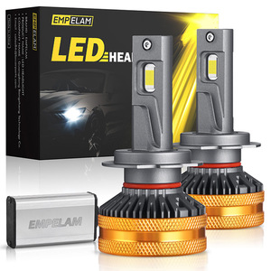 ไฟหน้า LED 12V 24V สากล สว่างพิเศษ หลอดไฟหน้ารถยนต์ LED <span class=keywords><strong>H4</strong></span> H7 H11 ไฟสูง-ต่ำในตัว หลอดไฟดัดแปลง - Product Image 5
