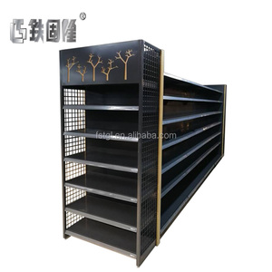 Estantes de Exhibición Profesionales para Supermercados, Estantes Metálicos <span class=keywords><strong>Comerciales</strong></span> Modernos para Exhibición en Tiendas Minoristas - Product Image 4