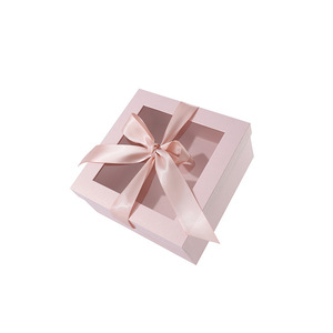 Design elegante della finestra superiore con nastro di farfalla per il <span class=keywords><strong>calendario</strong></span> dell'avvento Scatola regalo di <span class=keywords><strong>san</strong></span> <span class=keywords><strong>valentino</strong></span> di lusso all'ingrosso - Product Image 1