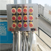 Panneau de commande électrique antidéflagrant ATEX pour extérieur, étanche IP66, en acier inoxydable 304/316, équipement de distribution d'énergie