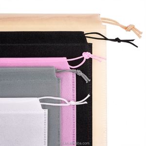 Custom logo Draw String Nonwoven Dust <b>Bag</b> <b>Laundry</b> <b>Bags</b> Eco Friendly Non-woven Shoes Cover <b>Storage</b> Pouch Non Woven Drawstring <b>Bag</b> - Product Image 4