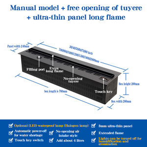 Insertar vapor <span class=keywords><strong>de</strong></span> agua niebla fuego vapor chimenea <span class=keywords><strong>Cassette</strong></span> Artificial 3D humidificador eléctrico LED luz hogar ahorro <span class=keywords><strong>de</strong></span> Energía Remoto - Product Image 6