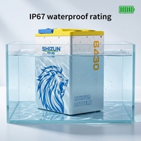 Batterie rechargeable Shizun 64V30AH LiFePO4 liquide avec GPS intelligent intégré en option, longue durée de vie, pour véhicules électriques