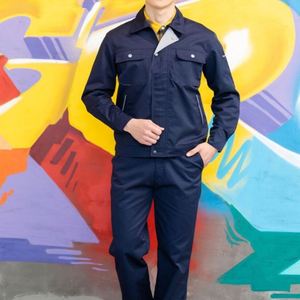 Fournisseur professionnel de combinaisons de travail personnalisées avec logo, vente en gros, combinaisons d'ingénieur, combinaisons de pompier pour hommes - Product Image 4