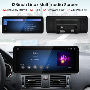 Sistema Linux HFmidia de 12.8 Pulgadas para Tablero de Auto, CarPlay y Android Auto, 1 Año de Garantía, Reproductor Multimedia para Mercedes-Benz W204 - Product Image 3