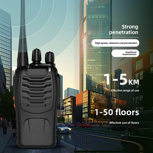Radio <span class=keywords><strong>talkie</strong></span>-<span class=keywords><strong>walkie</strong></span> haute puissance, appareil de communication bidirectionnelle <span class=keywords><strong>longue</strong></span> <span class=keywords><strong>portée</strong></span>, résistant à la poussière et à l'eau pour l'extérieur - Product Image 6