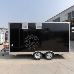 Nouvelle remorque alimentaire mobile avec cuisine complète Pizza Café Camper Van Ice Cream Hot Dog Food <span class=keywords><strong>Truck</strong></span> 24 pieds BBQ Cart entièrement équipé - Product Image 4