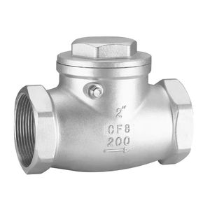 PN 1,6 mpa tuyau de vapeur d'air des <span class=keywords><strong>eaux</strong></span> <span class=keywords><strong>usées</strong></span> à basse température raccord vis de raccordement <span class=keywords><strong>clapet</strong></span> <span class=keywords><strong>anti</strong></span>-<span class=keywords><strong>retour</strong></span> <span class=keywords><strong>Vertical</strong></span> - Product Image 6