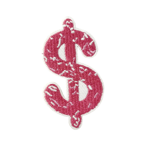 Hot bán 3D sắt-on thêu Rose Pink các bản vá lỗi Dễ Thương Vải các bản vá lỗi trong số lượng lớn Cổ Phiếu giá bán buôn - Product Image 3