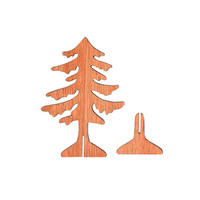 Décorations de Noël en bois pour la table