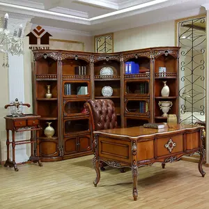 Europese Stijl Antiek Bureau Houten Hunkeren Naar Klassieke Kantoortafel Maat Retro Leeskamertafel