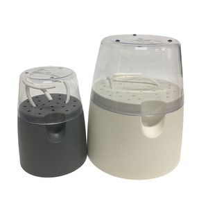 Maceta de <span class=keywords><strong>Interior</strong></span> de autorriego Decoración de maceta de plástico blanco con flores de orquídeas Paquete de decoración de plantas de <span class=keywords><strong>interior</strong></span> - Product Image 2