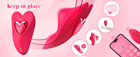 App-gesteuerter Vibrator-Slip Klitoris-Stimulator Magnetischer Slip mit Vibration Fernbedienung Vibrator Paar-Sexspielzeug Tragbar