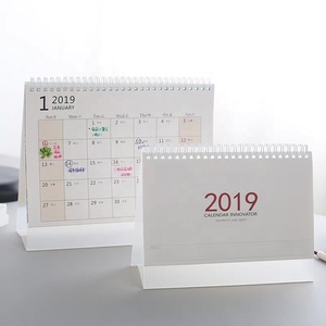 <span class=keywords><strong>2026</strong></span> סגנון חדש מודפס מותאם אישית ידידותי לסביבה גודל חודשי דלפק קידום מכירות לוח זמנים - Product Image 2