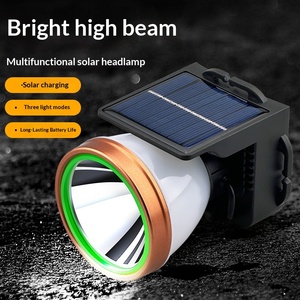 Lampe frontale puissante, super brillante, étanche, à énergie <span class=keywords><strong>solaire</strong></span>, dédiée au site de pêche, lampe frontale à longue durée de vie, pour l'extérieur - Product Image 6
