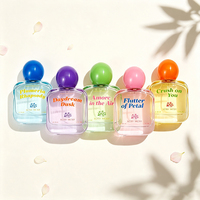 KOSY MOSY Parfum longue tenue EDP Jasmin Yuzu Kumquat pour femme, portable, 50 ml, parfum boisé musqué