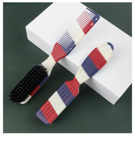 Peine de peluquería de doble propósito de buena calidad, cepillo de limpieza <span class=keywords><strong>para</strong></span> cortar el pelo y la barba <span class=keywords><strong>para</strong></span> hombres - Product Image 4