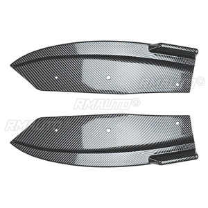 Diffuseur de pare-chocs arrière noir brillant, aileron latéral, séparateur pour BMW X4 G02 M Sport 2018-2021, kits carrosserie - Product Image 3