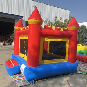<span class=keywords><strong>Castillo</strong></span> Inflable de PVC Personalizado <span class=keywords><strong>para</strong></span> Exteriores de 3m X 3m <span class=keywords><strong>para</strong></span> Niños, Uso Comercial, Parque de Atracciones, Henan - Product Image 3