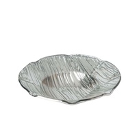 Nouveau design de plat de couleur dorée pour traiteur de mariage Vente en gros d'assiette chargeur de plat pour restaurant d'hôtel banquet verre carton pour fête