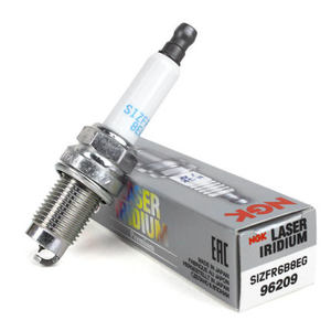 Bujía NGK, Piezas de Encendido Confiables 96209 SIZFR6B8EG para Audi <span class=keywords><strong>A1</strong></span> <span class=keywords><strong>Ambition</strong></span> 1.4 2010-2018, SKODA (SVW) Fabia RS 	 2003-2007 - Product Image 1