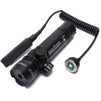 Portée laser tête de lotus de chasse pour optique universelle point vert Laser Sight pour lampe de poche