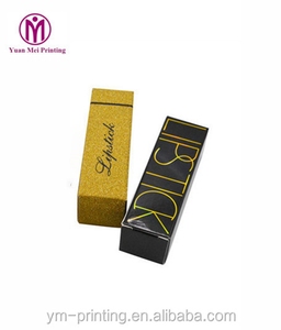 Wholesale Luxury Custom Premium <b>Cardboard</b> Lipstick Packaging Box Designer High Quality Cosmetics Glossy Lamination Embossing - Product Image 4