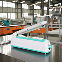 Machine de scellage thermique semi-automatique Zequan 200 mm pour sacs en papier pour boissons et aliments, scelleuse à impulsion