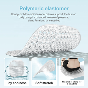 Coussin de siège de voiture Anjuny personnalisé, imperméable, rafraîchissant, antidérapant, en gel, pour Accord - Product Image 4