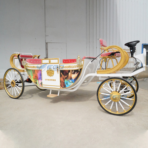 Calèche de Mariage de Luxe à Prix d'Usine en Gros pour Visites Royales et Chariots Tirés par des Chevaux - Product Image 2