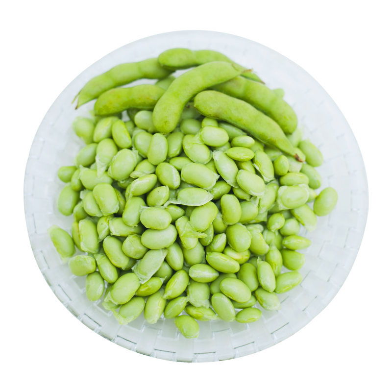 Frozen Edamame Kernels Shelled Soybeans High