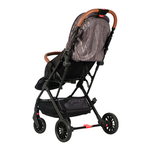 Cochecito de Bebé Md GK01 con Marco de Hierro, Ruedas EVA de 6 Pulgadas Delanteras y 8 Pulgadas Traseras, Giro de 360 Grados, Plegado en un Solo Paso, Freno, para Trotar, 20 kg, 0-3 Años - Product Image 3