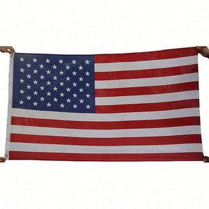 China Manufacturer Custom American <b>Flag</b> with Your Own Design Polyester Flying Style Custom Logo Available - Product Image 2