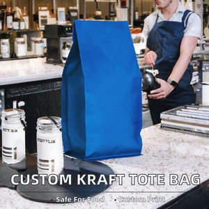 Bolsa de Café Personalizada con Impresión, de Papel de Aluminio con Fuelle Lateral, Válvula de Desgasificación y Cierre Metálico, a Prueba de Humedad, Grado Alimenticio - Product Image 2