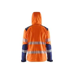 BLAKLADER - 449125135389L <b>Hi</b>-<b>Vis</b> Softshell jacket <b>Orange</b>/Navy blue - EAN 7330509690680 <b>HI</b>-<b>VIS</b> WORKWEAR - Product Image 5