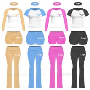 2026 Two Pieces <strong>Clothing</strong> Tall Girl Friendly Plus Size Raglan Long Sleeve Brown Loungewear Headband Womens Sets for Winter - Product Image 2