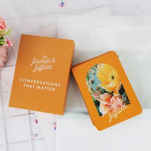 Impression personnalisée de cartes d'affirmation personnalisées, inspiré de la pleine conscience et des soins positifs, avec support - Product Image 4