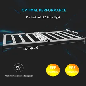 סוג צלעות אנכי ססונג 301 עמעום 800w v + לבן + כחול + אדום 8 ברים חממה הוביל אורות גדל