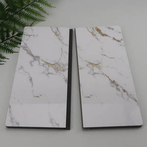 Foshan PVC marbre PET panneau de surface brillant pour la décoration des murs intérieurs - Product Image 3