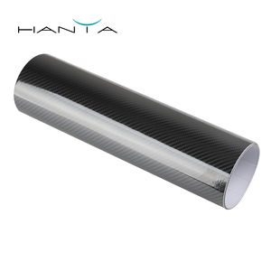 ฟรี6D รถห่อเปลี่ยนสีกาวฟิล์มมันวาวสูงคาร์บอนไฟเบอร์ไวนิล - Product Image 3