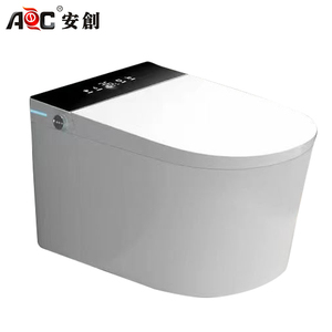 Modern Square Floor Mounted Smart Toilet With <b>Heated</b> Seat and <b>Wireless</b> Remote <b>Control</b> AC-smart Toilet 8805 Intelligent Closestoo - Product Image 4