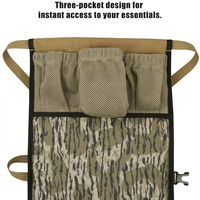 Coussin de genou de chasse Mydays Outdoor Saddle, double protection pour les genoux, 3 poches utilitaires, sangle réglable, motif camouflage, accessoires de chasse