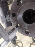 Vanne à opercule en acier forgé A105 DN50 CLASSE 600 avec siège A105+STL pour le transport de pétrole et de gaz, garantie 24 mois