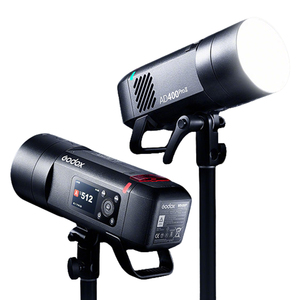 Flash portable Godox Divine Bull AD400Pro <span class=keywords><strong>II</strong></span> de deuxième génération - Batterie lithium-ion portable pour l'éclairage de portrait en extérieur - Product Image 1