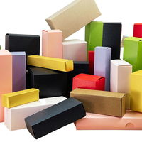 Boîte en carton personnalisée imprimée, recyclable et enduite de protection UV pour l'emballage de cadeaux et la présentation de marques en vente au détail