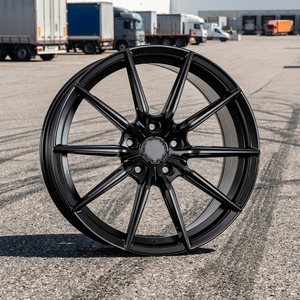 Jantes en alliage marron et noir mat de 15 à 19 pouces, couleur Hyper Black et noir mat en stock, prix d'usine, bonne qualité - Product Image 3