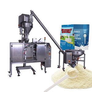 Máquina de Llenado de Leche en Bolsas con Dosificador de Rosca para Pesaje Automático y Dispensador de Cuchara por Bolsa - Product Image 1