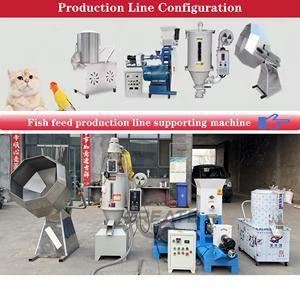 Granulator ép đùn nổi cá Thức ăn pellet Aqua thức ăn đùn vật nuôi mèo con chó nổi cá ăn Pellet giá - Product Image 5